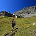 wir erreichen die schön gelegene Schwarzenberghütte