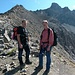 Werni und Hans auf dem Gipfelgrat