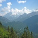 Ab hier Bilder vom August 2010: Aufstieg zur Loreahütte mit Blick über den Fernpass.