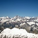 Immer wieder ein Blickfang wert - die Berner Alpen mit dem markanten Finsteraarhorn 4274m