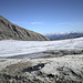 Départ du tracé sur le glacier de Tsanfleuron