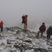 Bei 3000m fiel die Entscheidung zum Abbruch der Besteigung wegen vereißten Felsen u. Nebel