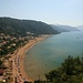 Tiefblick zum Glifada Strand