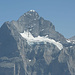 Wetterhorn mit Scheideggwetterhorn vorgelagert (links)