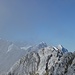 Alpspitze und Zugspitzplatt im Nebel