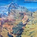"Offizielle" Wander- Skitourenkarte des Urnerbodens - Aufgehängt am Fisetenpass.<br /><br />Meine Route entsprach der roten Route aus dem Tal ("Sunne") bis zum Fisetenpass und dann die blaue Route auf den Gemsfairenstock und retour.