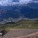 Chur as seen from ascent to Haldensteiner Calanda