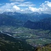 Panorama from the "summit" of Berger Calanda 2270m