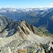 Der Hochschijen, vom Gipfel des Bergseeschijen aus gesehen.