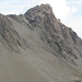 Der namenlose, aber markante Gipfel neben dem Milihorn (P. 2843)