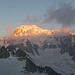 Mt. Blanc bei Sonnenaufgang