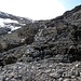 Gradins rocheux vers 2800 mètres