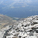 Dalla vetta, vista sulla Val Cassina dei Sterli e sul fondovalle bedrettese