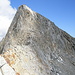 Il Pizzo Pesciora visto dalla cresta di collegamento con il Gerenhorn