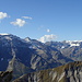 Ringelgebirge und die das Calfeisental abschliessenden Gipfel