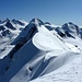 Grattraverse zum Breithorn Mittelgipfel