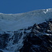 Der Eisdeckel des Mont Collon im Zoom.