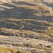 Spezielle Geländeformation über der Legerwand, die "Tuelen"; hier werden wir nach der Besteigung des Ortstockes via Bützi zur Oberen Stafel wandern.