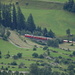 Rhätische Bahn down in the valley