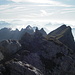 Meine vier Ge-Nuss-Gipfel: Silberplatten, Grünhorn, Grenzchopf, Grauchopf.