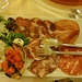 köstliches abruzzesisches Abendessen, Teil 1, im Hotel Giampy