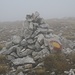 Gipfelsteinmann des Monte Tremoggia