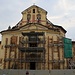 nahe bei L'Aquila: Paganica - auch hier traf es besonders die Kirche ...