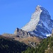 Das weltberühmte Wahrzeichen von Zermatt. Dort soll es nun endlich hochgehen, schon immer wollte ich einmal auf dem schönen Matterhorn (4477,5m) stehen.