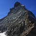 Blick von der Hörnlihütte (3260m) auf den Hörnligrat über den wir tags darauf zum Matterhorn (4477,5m) aufsteigen wollen.