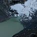 Der Lej da Vadret am Ende des Roseg-Gletschers
