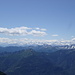 Sicht bis zu den Walliser Alpen