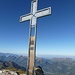 am Gipfel des höchsten Freiburgers, Vanil Noir (2389m)