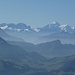 herrlicher Ausblick zum Mont Blanc