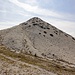 ein eher unscheinbarer "Sandhaufen", der Gipfel des Monte Brancastellos, von dieser Seite aus betrachtet