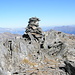 Piz Valdraus, vetta (3096 m): il punto più a nord del Ticino