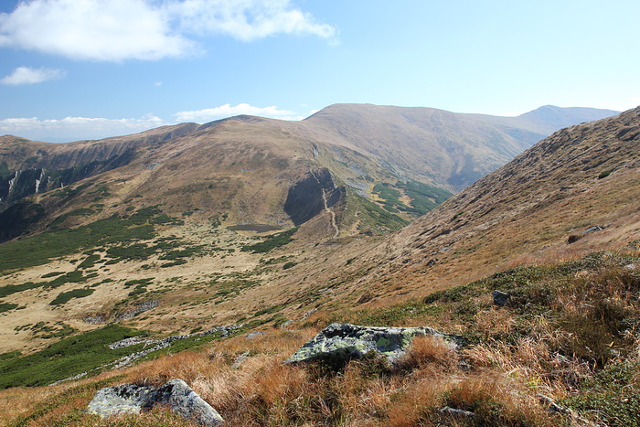 Unterwegs zwischen Dantsizh / Данціж und Turkul /...