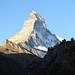 Das Matterhorn in der Morgensonne