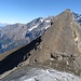 Blick auf die letzten Höhenmeter des Mettelhorn (vom Platthorn aus aufgenommen)