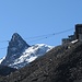 Matterhorn glacier paradise (Klein Matterhorn) und Trockener Steg (rechts)