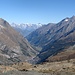 Nochmals ein Blick zurück ins Tal nach Zermatt