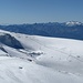 Blick aufs Skigebiet auf Matterhorn glacier paradise