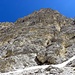 Tolle Felswand im Abstieg von Grasleitenpass.