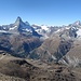 Unterrothorn und Matterhorn im Hintergrund