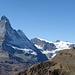 Altbekannt: Matterhorn und Unterrothorn