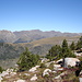 1236 Kette Mitte: Cap de Rep, Skigebiet Canillo el Forn       Bergkette hinten: Pics de Casamanya, Pic de l'Estanyó, Pic de la Serrera 