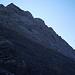 Im Col des Chamois mit Blick zum Schlußaufstieg