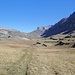 Talboden Charetalp - Bei der Alphütte ging es Links weg