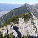Blick von der Hüttenspitze nach Westen