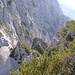 Blick von der Hüttenspitze zur Wechselscharte