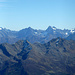 Panorama Südost: die Ötztaler Alpen